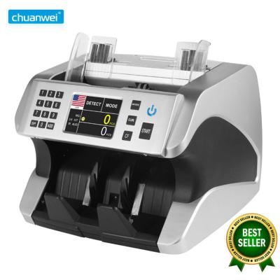 China AL-185 TFT Display Note Counting Money Counter Machines Top Loading With Fake Detector BPD JPY for sale