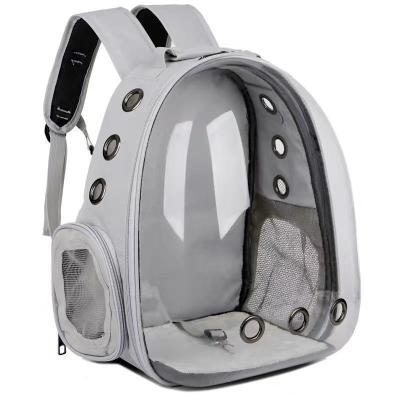 China Transparent Pet Space Pet Carrier Bag Portable Breathable Viable Outdoor Backpack Travel Backpack For Cat Dog Pet Supplies for sale