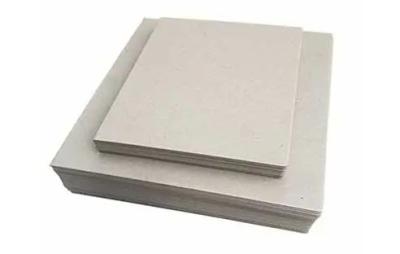 China 1mm To 4mm Thickness Grey Board Grey Cardboard Flat Sheets Or Rolls for sale