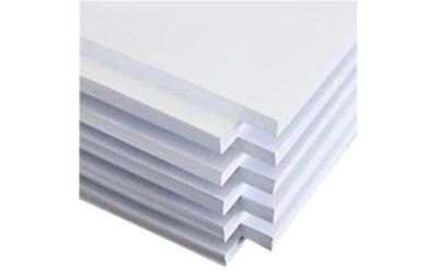 China 128gsm 10 X 10CM White Cardboard Corrugated White Paper 128um for sale