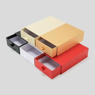 China Colorful Paper Box Aesthetic Personalized Jewelry Box Custom Size for sale