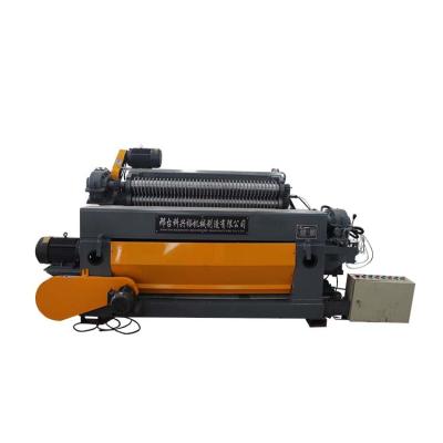 China Automatic Landing Machine High Efficiency Stores Wood Building Material Log Timber Rotary Peeler for sale