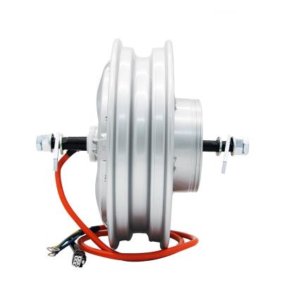 China Waterproof IP67 60V 10inch drum brake hub motor for e-scooter and electric motorcycle for sale