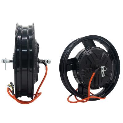 China IP67 Waterproof Wholesale 16Inch 60V 40h 1500W Power Disc Brake Hub Motor For Electric Scooter for sale