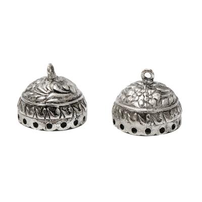 China Hot Selling Delicate Indian Jaipur Gypsy Bohemian Style Plating Earrings Accessories For Jewelry Makingg for sale