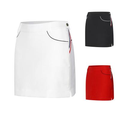 China Plus Size High Quality Golf Skirts Polyester Ladies Golf Skorts With Pockets Youth Girls Women for sale