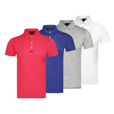 China Wholesale Custom Anti-Wrinkle Golf Plain Polo Shirt Design Custom Men's Polo Shirt 100% Your Own Polyester Casual Uniform for sale