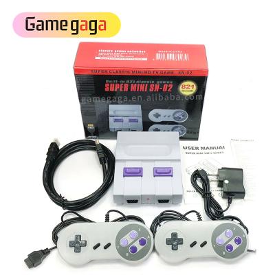 China ABS Classic Game Console 821 TV Element 821 Video Game Console game consolas de juegos for SNES for sale