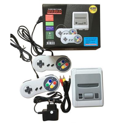 China ABS Amazon 620 Game Console Retro Mini TV Video Game Console Dual Built-in Gamepad 620 Games For NES for sale