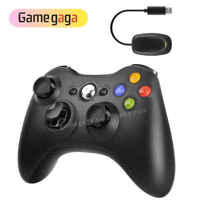 China Dual shock 2.4g wireless controller gamepad game controller For Xbox 360 and PC Windows 7,8,10 for sale