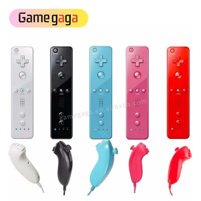 China VIB MOTOR Remote Nunchuk With Motion Plus Controller Gamepad Joystick Joypad For Nintendo Wii Game Console for sale