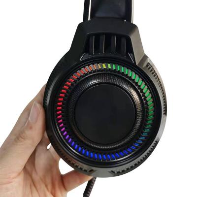 China OEM RGB 3.5 MM V768 Headband OEM Wired Gaming Headset Stereo Sound Earphone With MIC For PC ps4 for sale