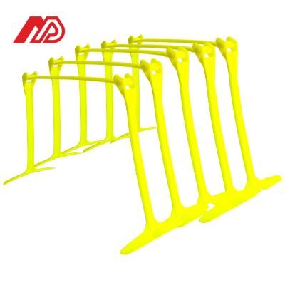 China Durable Unique design Portable adjustable 3 size height hurdles collapsible agility training hurdles for sale