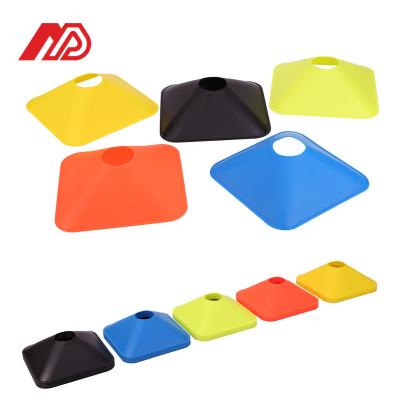 China Eco-friendly New design football soccer training equipment Square Plastic Marker Disc for Agility training for sale