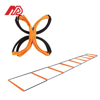 China Eco-friendly Multifunctional and portable  10 rung speed training ladder for footwork exercise Agility ladder for sale