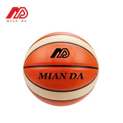 China Indoor Outdoor Basketball Gym Customized Basketball print logo outdoor and indoor competition street basketball ball for sale