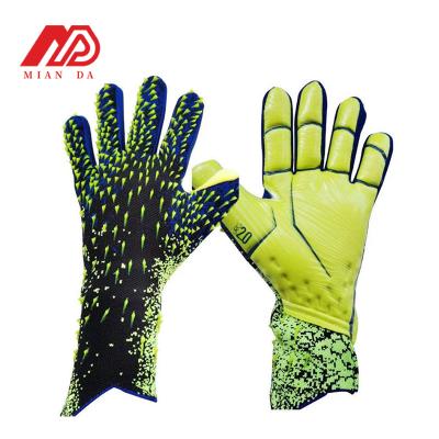 China No Finger Protection Professional customization Goalkeeper gloves for football matches Goalie Latex gloves for sale