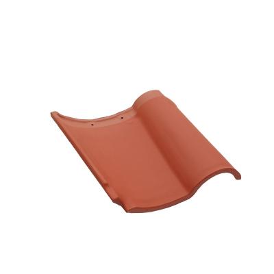 China Clay Hotel Colored Corrugated Roof Curved Spanish Roof Tile for sale