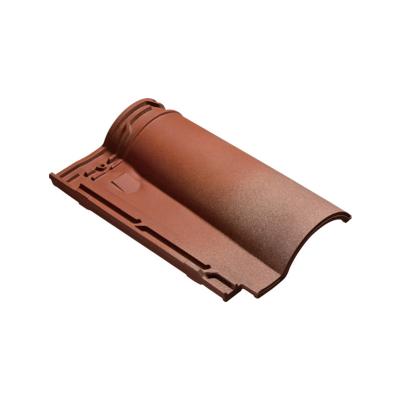 China Modern Matt Glazed Roman Clay Roof Clay Roof Tile Hot Selling Manual for sale