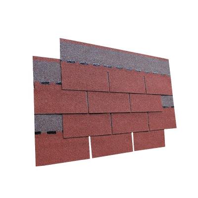 China Modern Asphalt Siding Shingles Roofing Materials Types Stone Chip Coated Fiberglass Modern Asphalt Plain Roof Tiles Color for sale