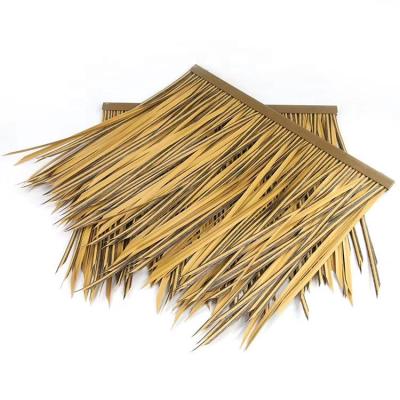 China Top Quality Customized Bali Villa Roof 500*450mm Euroepe PE Material Straw Thatch Roofs Customized Dcoration for sale