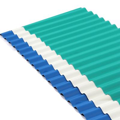 China 840mm Corrugated Roofing Sheet For Warehouse Fiberglass Plastic PVC 20 Years 3D Pattern Design S Tiles Graphic Design Asian Yard for sale