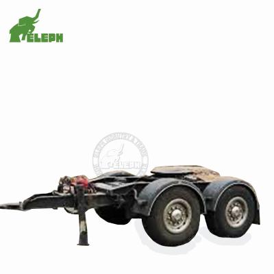 China American /Germany 13-20Tons Dolly Trailer Factory Supply Lowbed Truck Trailer Connection Heavy Duty Load Semi Trailer Dolly for sale