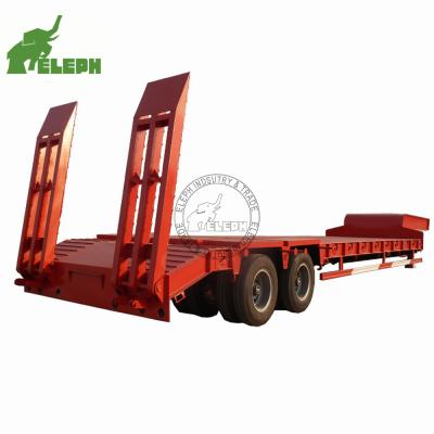 China Truck Trailer 80 120 150 Ton Row Multi Line Axle Heavy Duty Truck Towing Lowbed Axle Trailer for sale