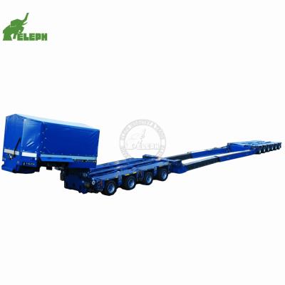 China Modular /Germany 13-20Tons 150 Tons 200 Ton Hydraulic Boat Trailer American Hydraulic Trailer for sale