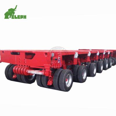 China Heavy Duty Lines /Germany 13-20Tons American 6 Ton Lowboy Trailer Hydraulic Modular Drawbar Trailer 150 Trailer for sale