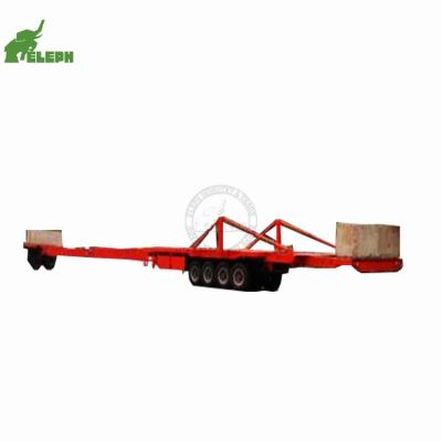 China American /Germany 13-20Tons Electric Bridge Wind Blade Power Machine Truck Wind Blade Transport Semi Trailer for sale