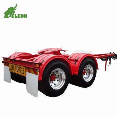 China 13Tons Lowbed Trailer Dolly Heavy Duty Trailer Dolly for Large Equipment Transport for sale