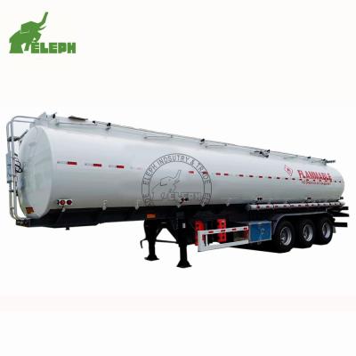 China American /Germany 13-20Tons 3 Axles Oil Tank Truck Trailer Carbon Steel Tanker Trailer Fuel Hauling Semi Trailer for sale