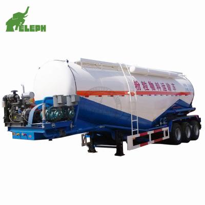 China 13Tons W shaped cement bulker semi trailer for sale in Pakistan for sale