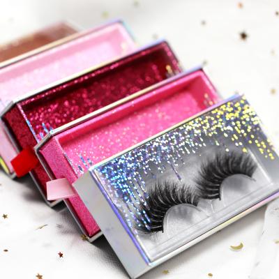 China 25-30 Times 3d Reusable Silk Eyelashes Wholesale Custom Made Handmade Mink Full Strip Lashes 100% Natural Cruelty Free Faux Lashes for sale