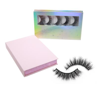 China Thick St FANCY High Quality Custom Made 3D Silk Lashes False Mink Eyelashes Vegan Full Lashes Strip Wholesaler for sale