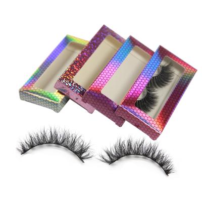 China FANTASY 25mm Faux Mink Eyelashes Private Label Thick Lashes Wholesale Custom Packaging Box St Fur Lashes for sale