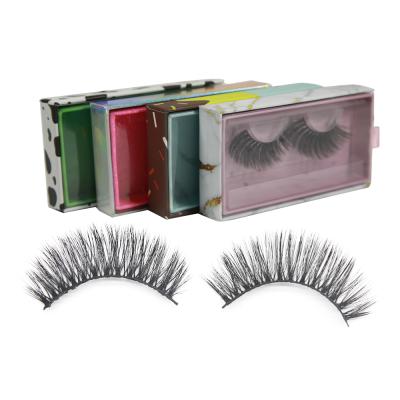 China 25-30 Reusable 3d Times Faux Mink Eyelashes and Eyelash Packaging Cases, Eyelashes Vendor with Lash Case, Custom Box Lashbook for sale