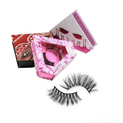 China 25-30 times reusable long 5d fake lashes Wholesale Seller Fake Mink Lashes 25mm Mink Eyelash Full Strip Silk 3d 25mm for sale