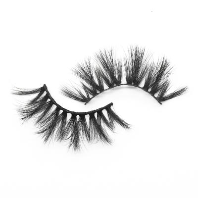 China Wholesale Thick Fluffy Mink Lashes 5D Vendor False Eyelash 5D Custom Eyelashes with lashbox for sale