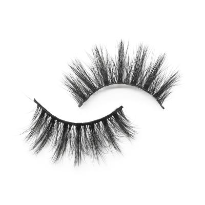 China Thick Faux Mink 5D Eyelash Custom Eyelash Box Handmade False Mink Eyelash 25mm for sale