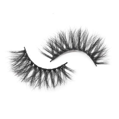 China Free Sample Thick Private Label Dramatic Eyelash Mink Vendor Fur False Lashes 25mm 3D Mink False Eyelashes for sale