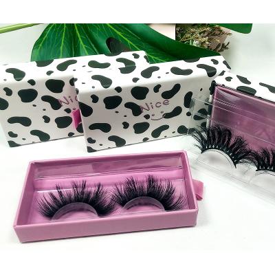 China Real Goods 100% Mink Eyelashes 3D 5D Fluffy Mink High Quality Lashes Wholesaler Lashes Private Label for sale