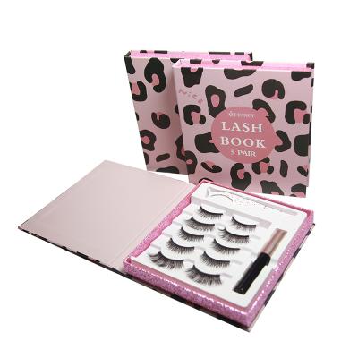 China 25-30 Times Reusable Lashes Free Strip False Mink Eyelashes Clear 3D 5D Vendor False Eyelashes And Packaging Box for sale