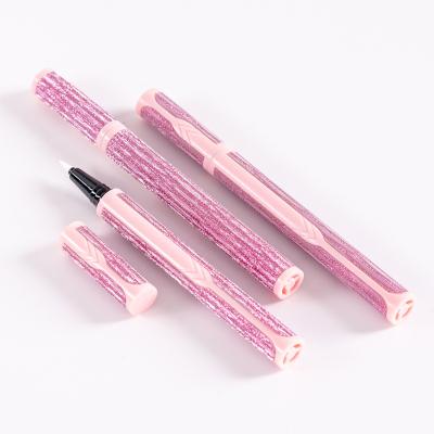 China Waterproof Self Wicking Glue Eyeliner Pen Glue Pink Magic Adhesive Whips Magic Eyeliner for sale