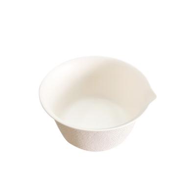 China New Style Disposable Paper Cup Bagasse Ice Cream Cup Environmental Protection Degradable Takeaway Packaging Bowl for sale