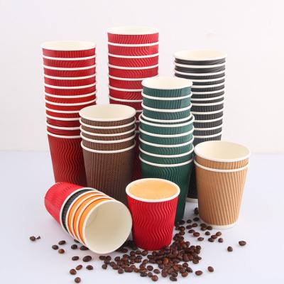 China Biodegradable Logo Compostable Coffee Cups Paper Glass For Hot Drinks Paper Cup Print Customized Craft Paper Custom Size Accepted Double Wall for sale