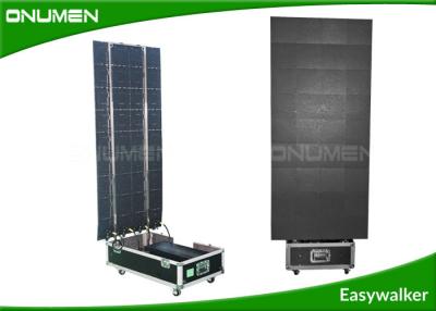 China Portable LED Display Mobile Flow Show Flexible Video Wall Displays With All In One Control System for sale