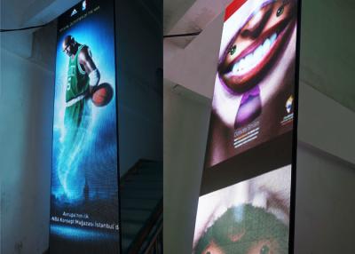 China Pantalla LED echada a un lado doble del RGB para la exhibición de acrílico de la publicidad/LED con la echada del pixel de 5.2m m en venta