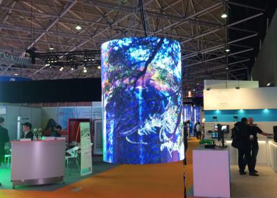 China P5.2 Curved LED Screen Indoor 360 Degree LED Display IP43 4000 Hz Refresh Rating for sale